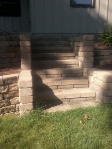 hardscape steps landscaping photos